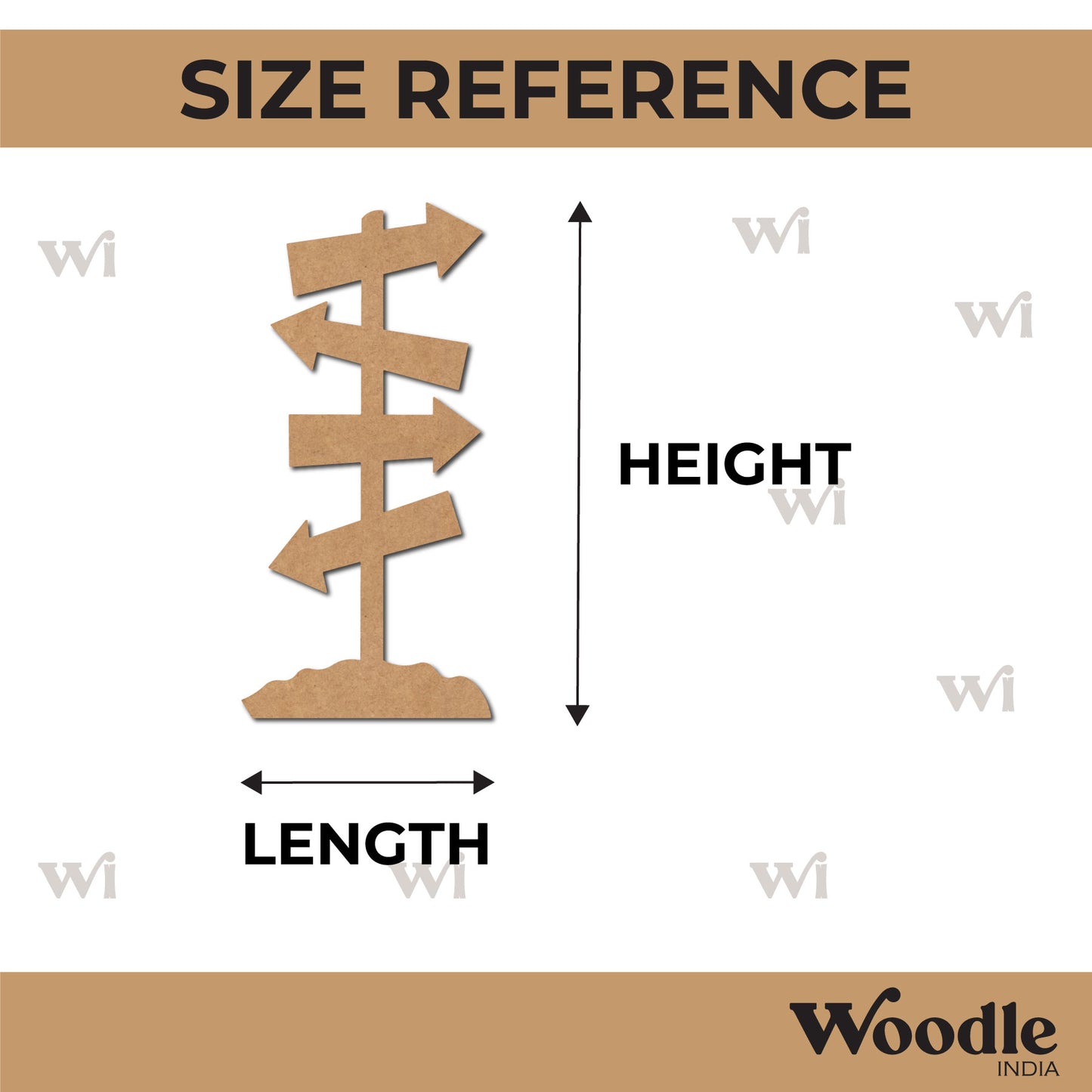 Signboard Cutout MDF Design 5