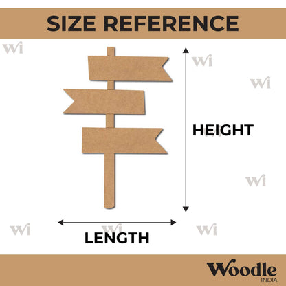 Signboard Pre Marked MDF Design 2