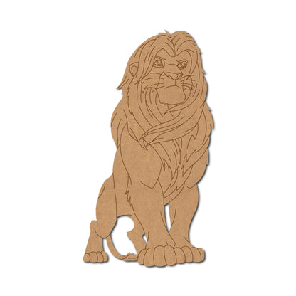 Simba The Lion King Pre Marked MDF Design 2