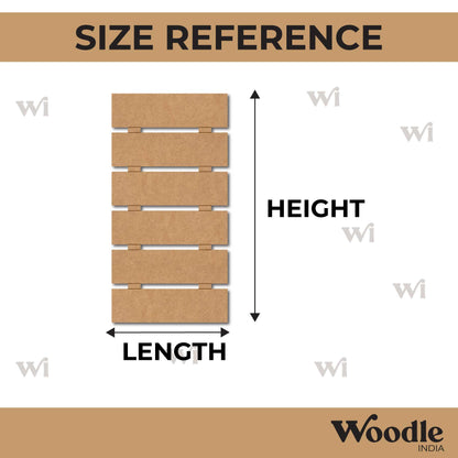 Six Plank Nameplate MDF Design 1