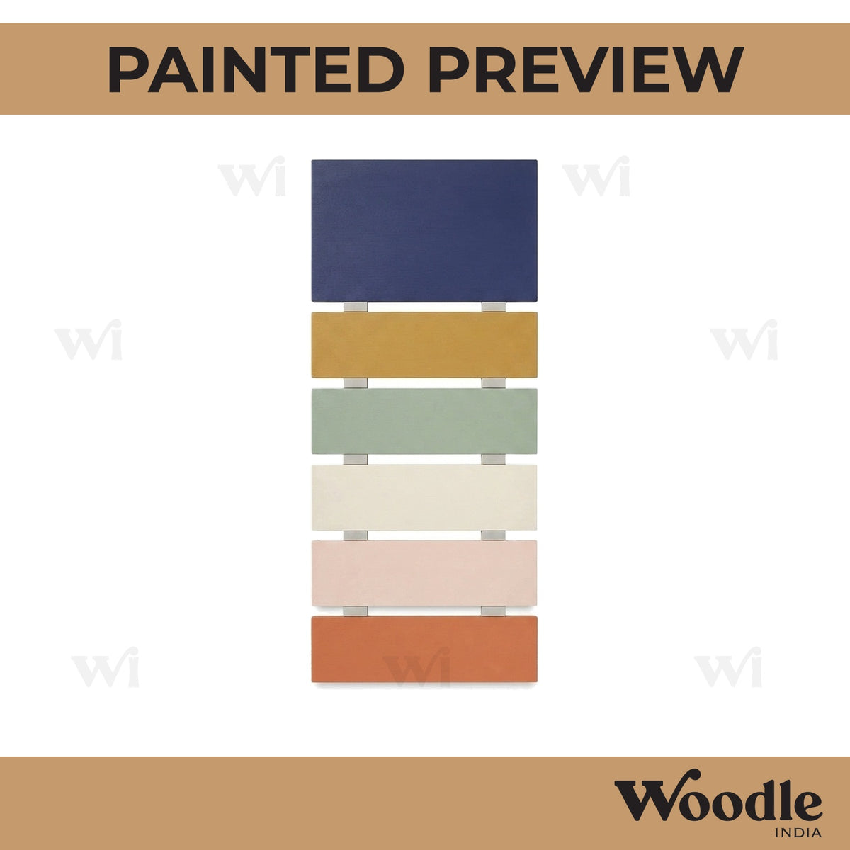 Six Plank Nameplate MDF Design 3