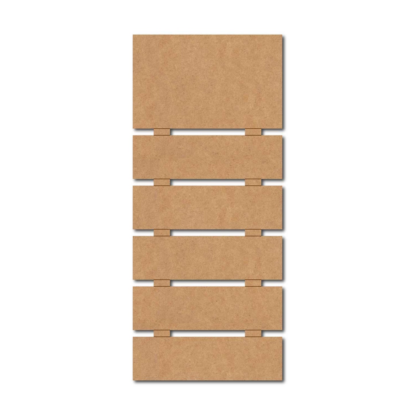 Six Plank Nameplate MDF Design 3