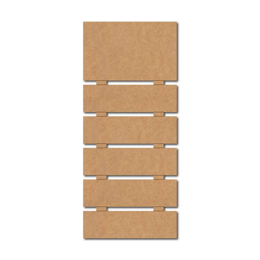 Six Plank Nameplate MDF Design 3