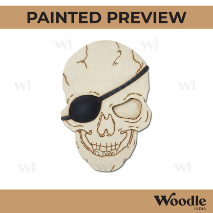 Skull Pre Marked MDF Design 1