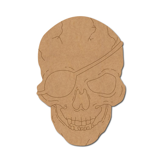 Skull Pre Marked MDF Design 1