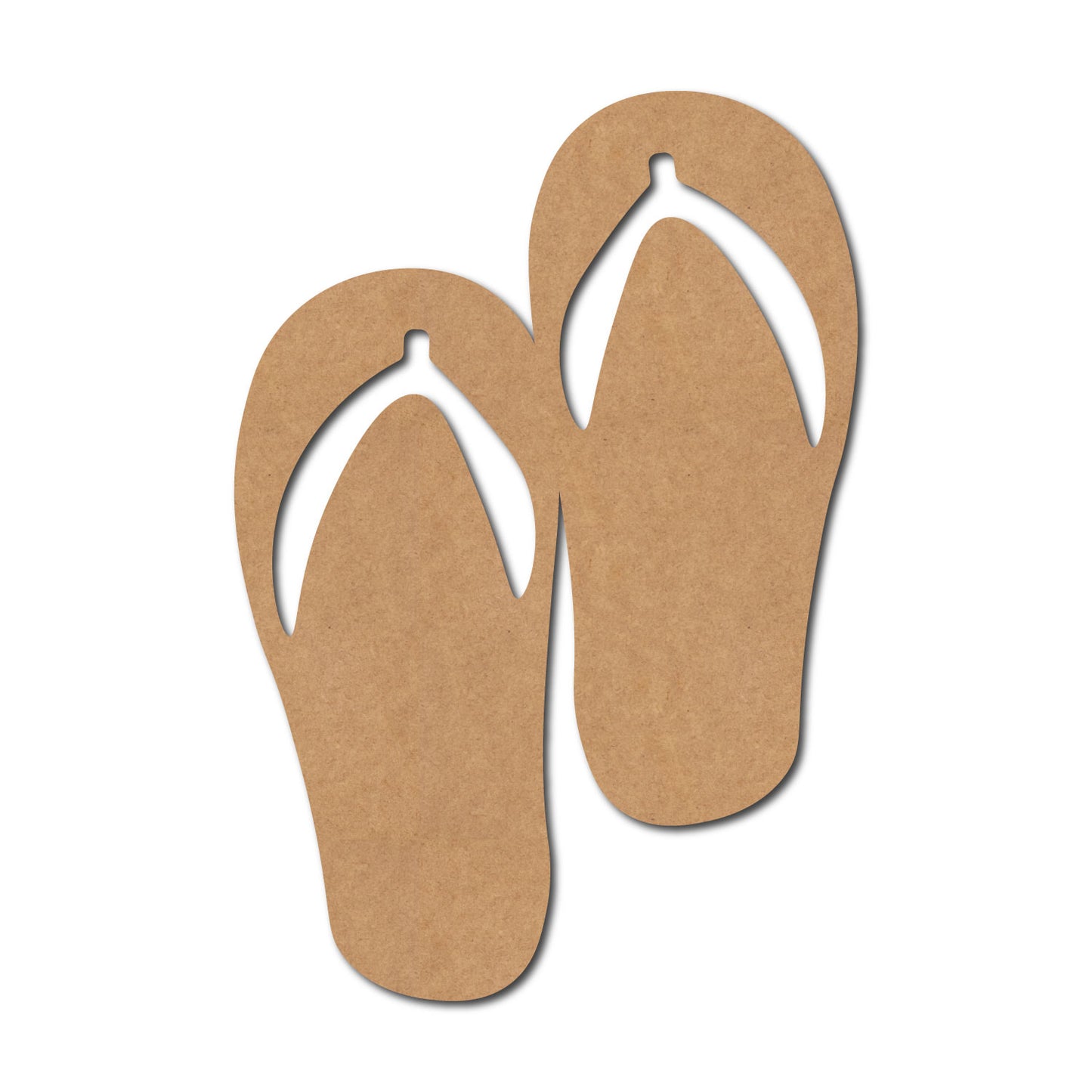 Slippers Cutout MDF Design 1