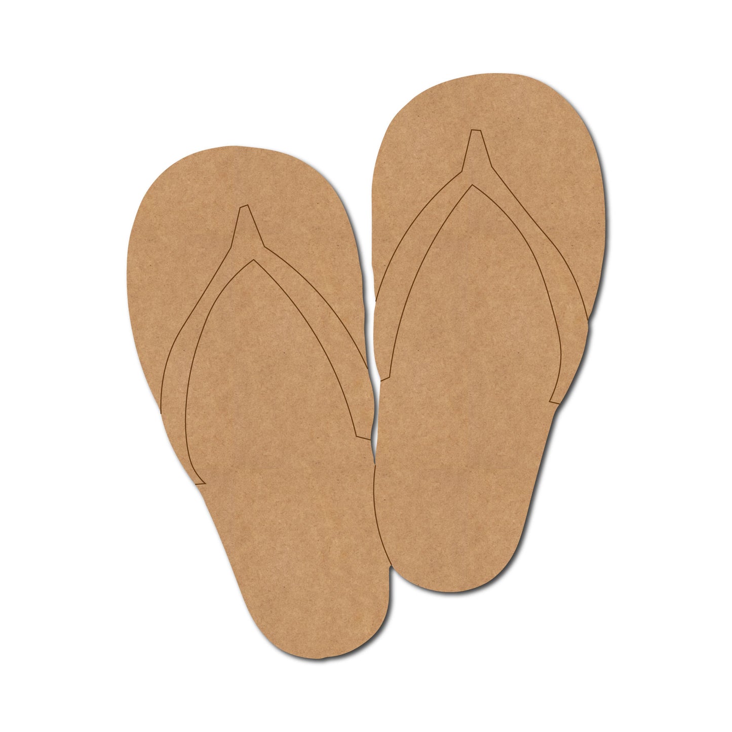 Slippers Pre Marked MDF Design 1
