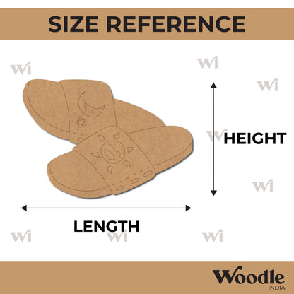 Slippers Pre Marked MDF Design 2