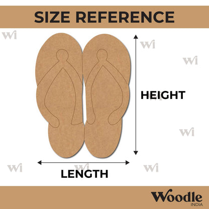 Slippers Pre Marked MDF Design 4