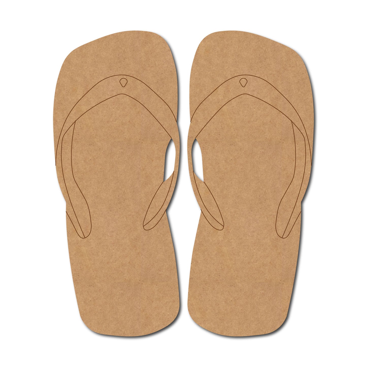 Slippers Pre Marked MDF Design 5