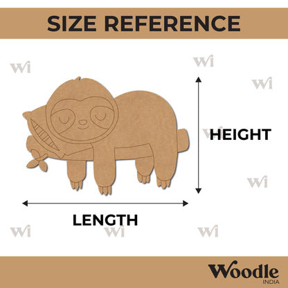 Sloth Pre Marked MDF Design 3