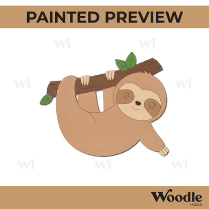Sloth Pre Marked MDF Design 6