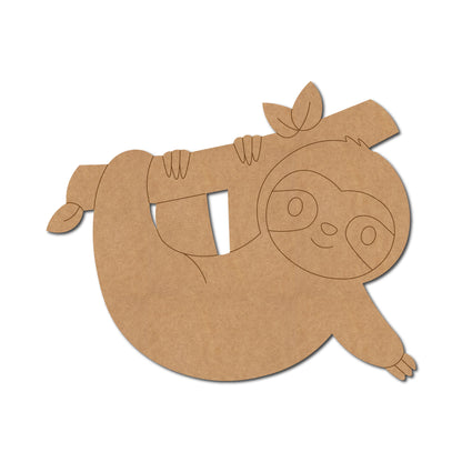 Sloth Pre Marked MDF Design 6