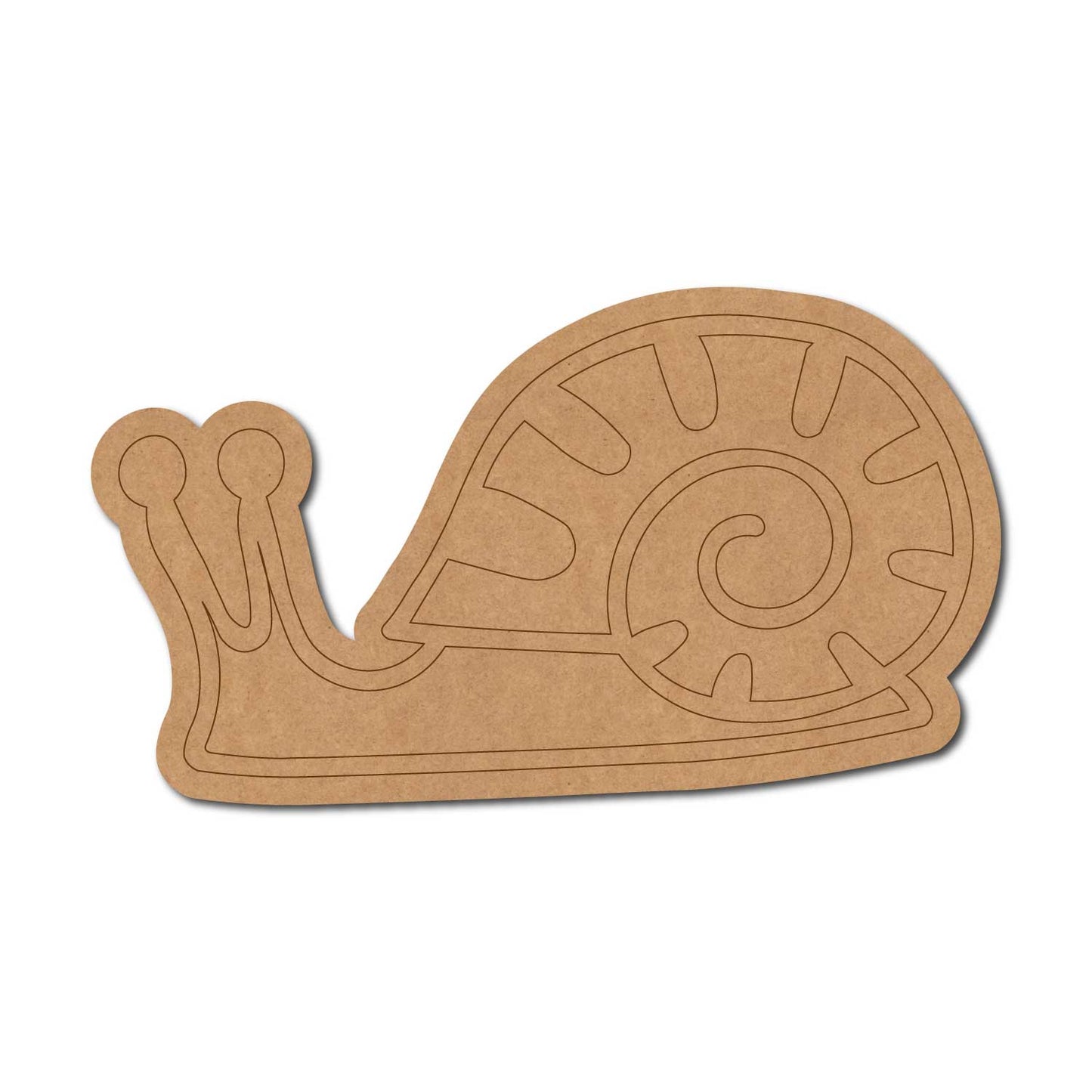 Snail Pre Marked MDF Design 1