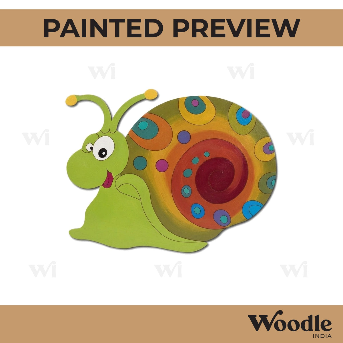 Snail Pre Marked MDF Design 2