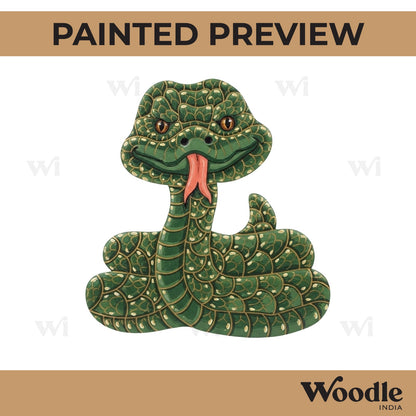 Snake Pre Marked MDF Design 4