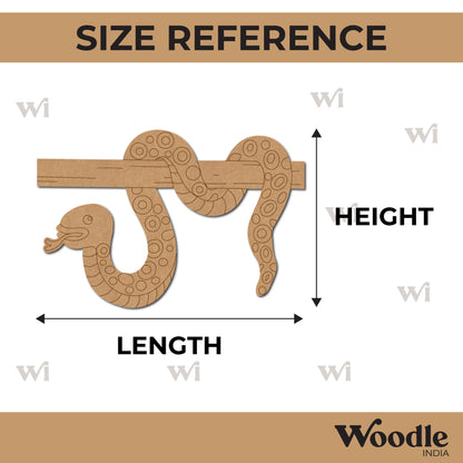 Snake Pre Marked MDF Design 5