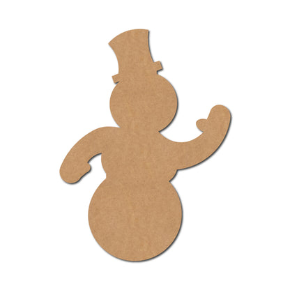 Snow Man Cutout MDF Design 1