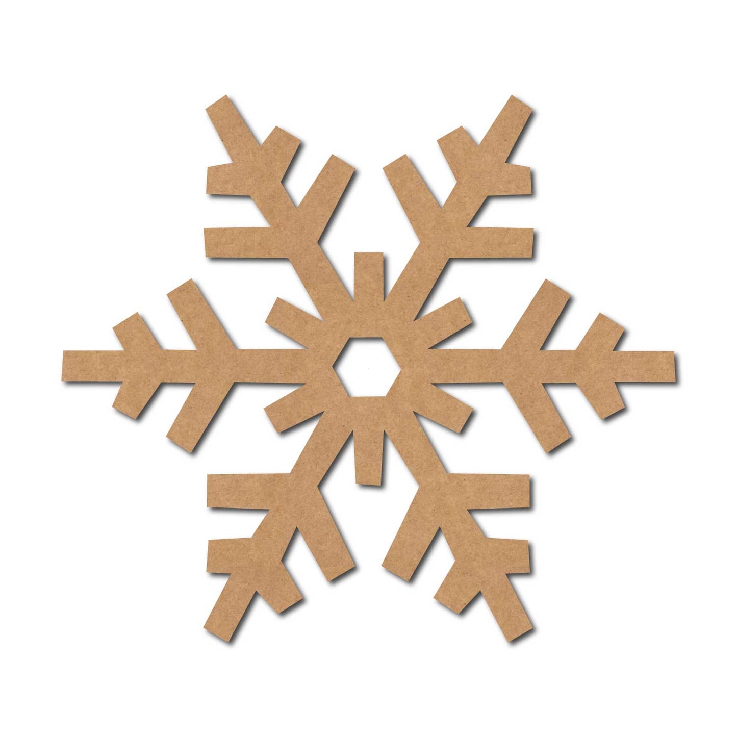 Snowflake Christmas Cutout MDF Design 10