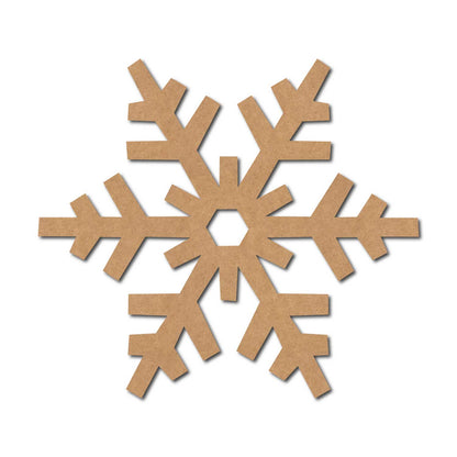 Snowflake Christmas Cutout MDF Design 10