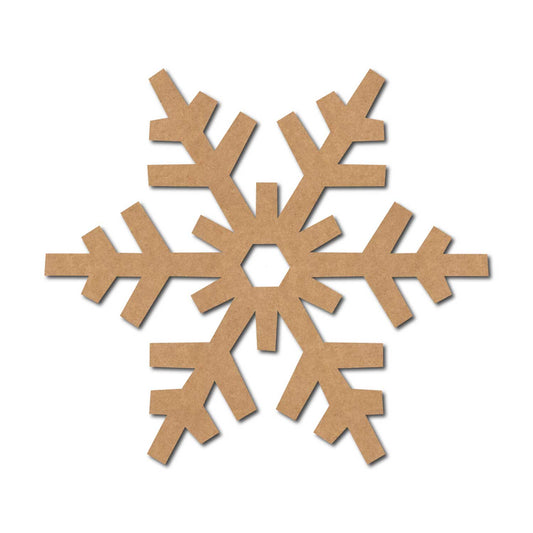 Snowflake Christmas Cutout MDF Design 10