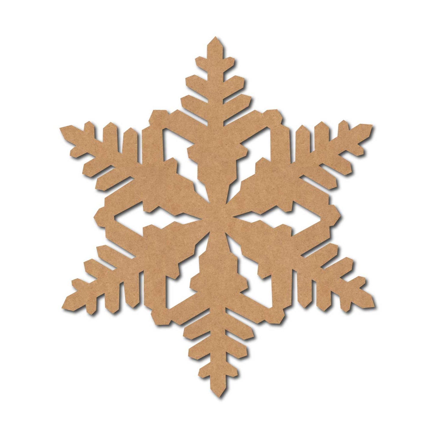 Snowflake Christmas Cutout MDF Design 13