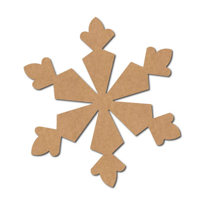 Snowflake Christmas Cutout MDF Design 2