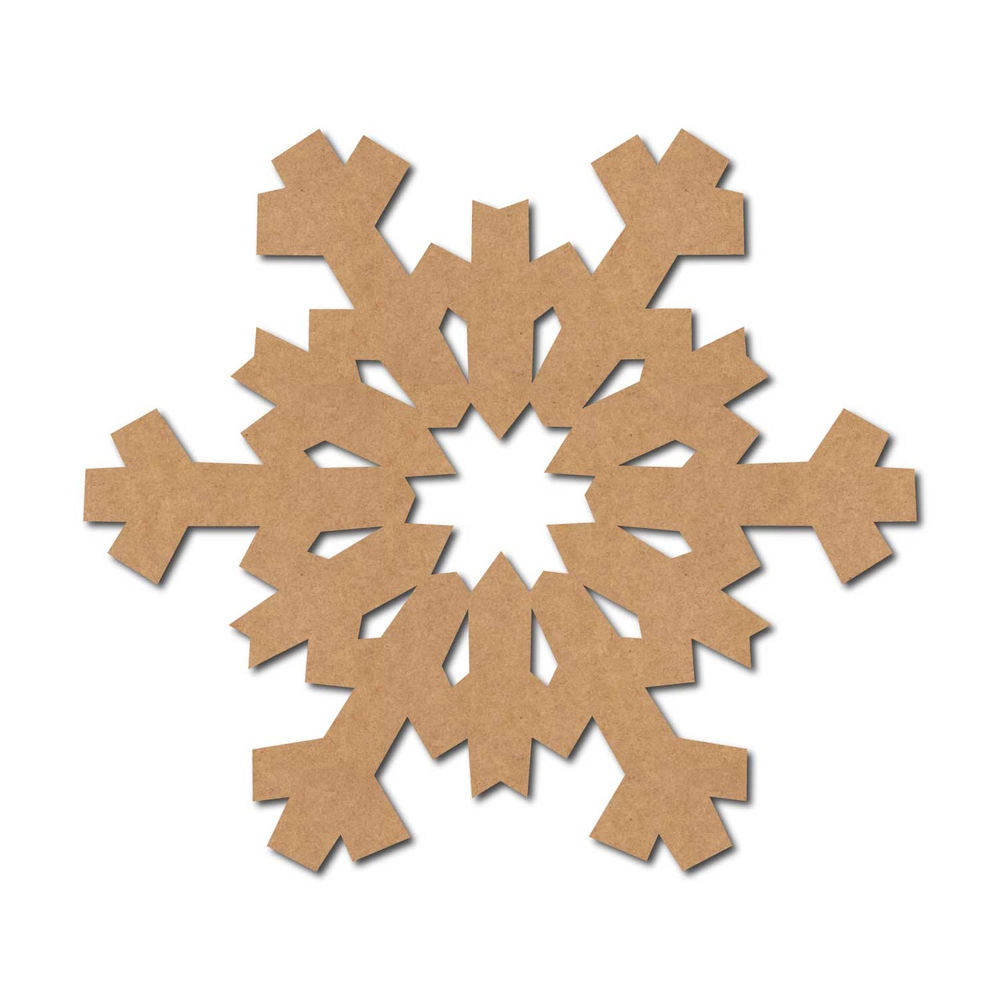 Snowflake Christmas Cutout MDF Design 5