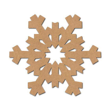 Snowflake Christmas Cutout MDF Design 5