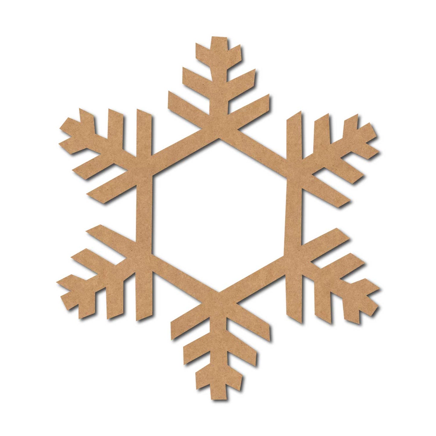Snowflake Christmas Cutout MDF Design 7