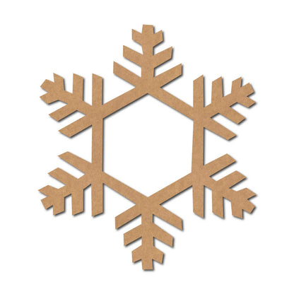 Snowflake Christmas Cutout MDF Design 7