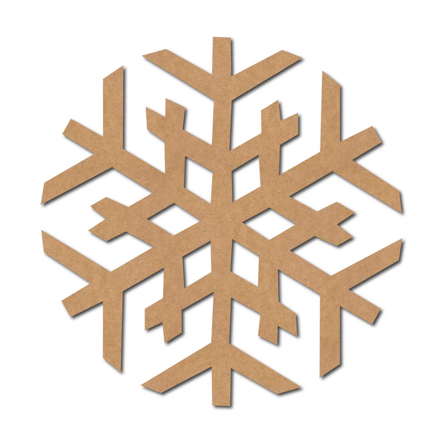 Snowflake Christmas Cutout MDF Design 8