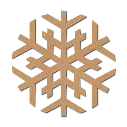 Snowflake Christmas Cutout MDF Design 8