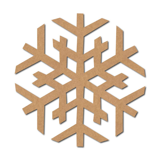 Snowflake Christmas Cutout MDF Design 8