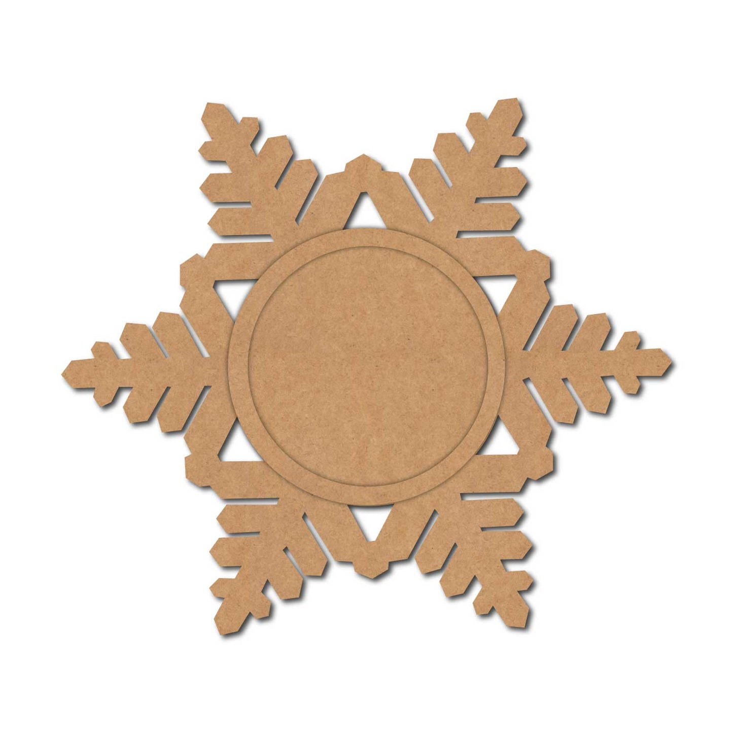 Snowflake Diya Tealight Holder MDF Design 4