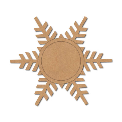 Snowflake Diya Tealight Holder MDF Design 7