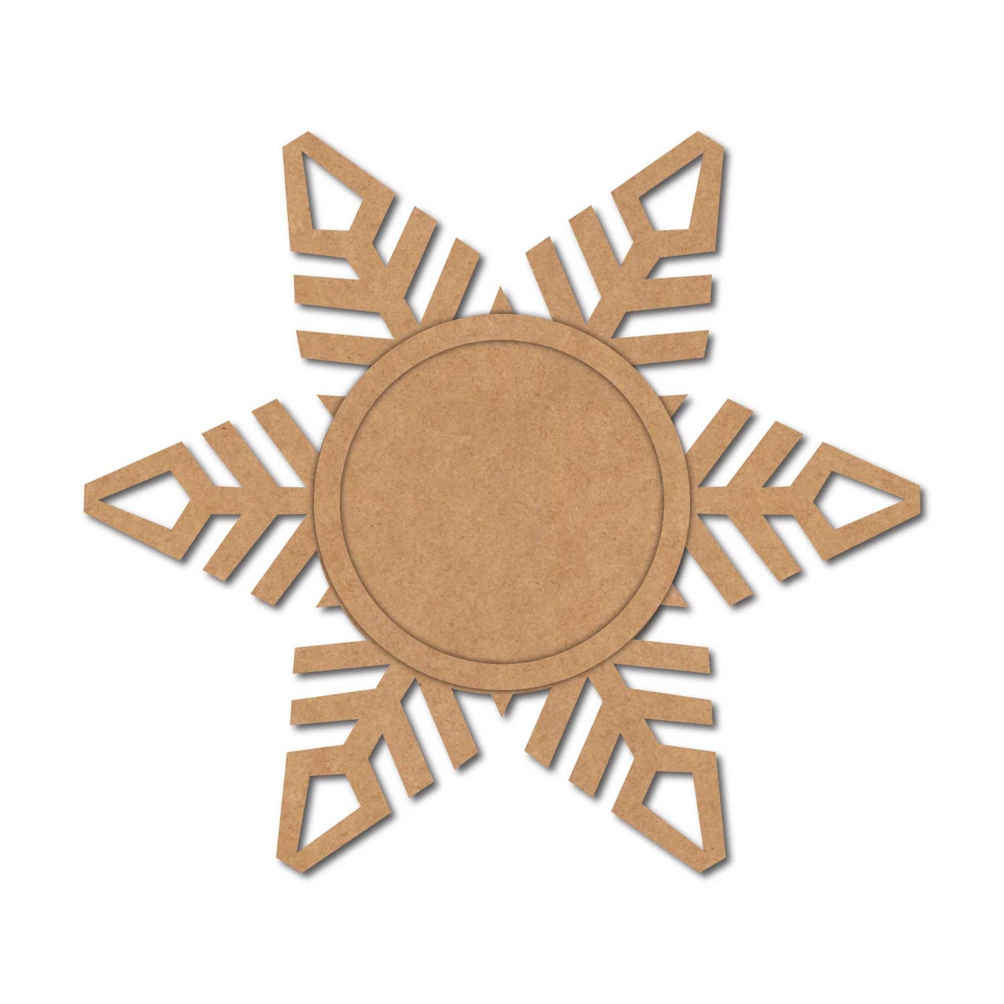 Snowflake Diya Tealight Holder MDF Design 8