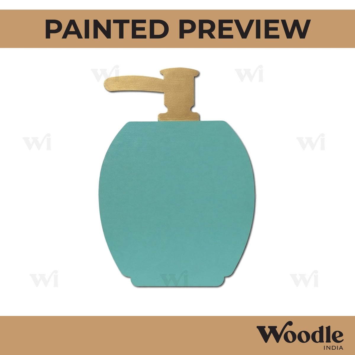 Soap Dispensor Cutout MDF Design 1
