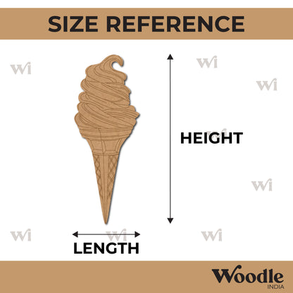 Softy Ice Cream Pre Marked MDF Design 1