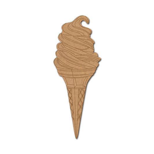 Softy Ice Cream Pre Marked MDF Design 1