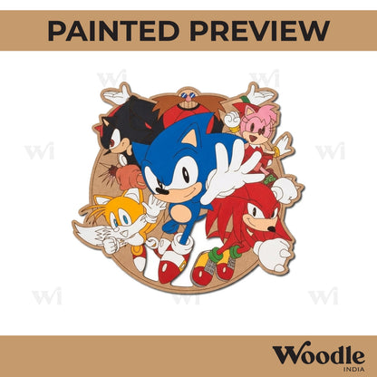 Sonic Pre Marked Base MDF Design 1