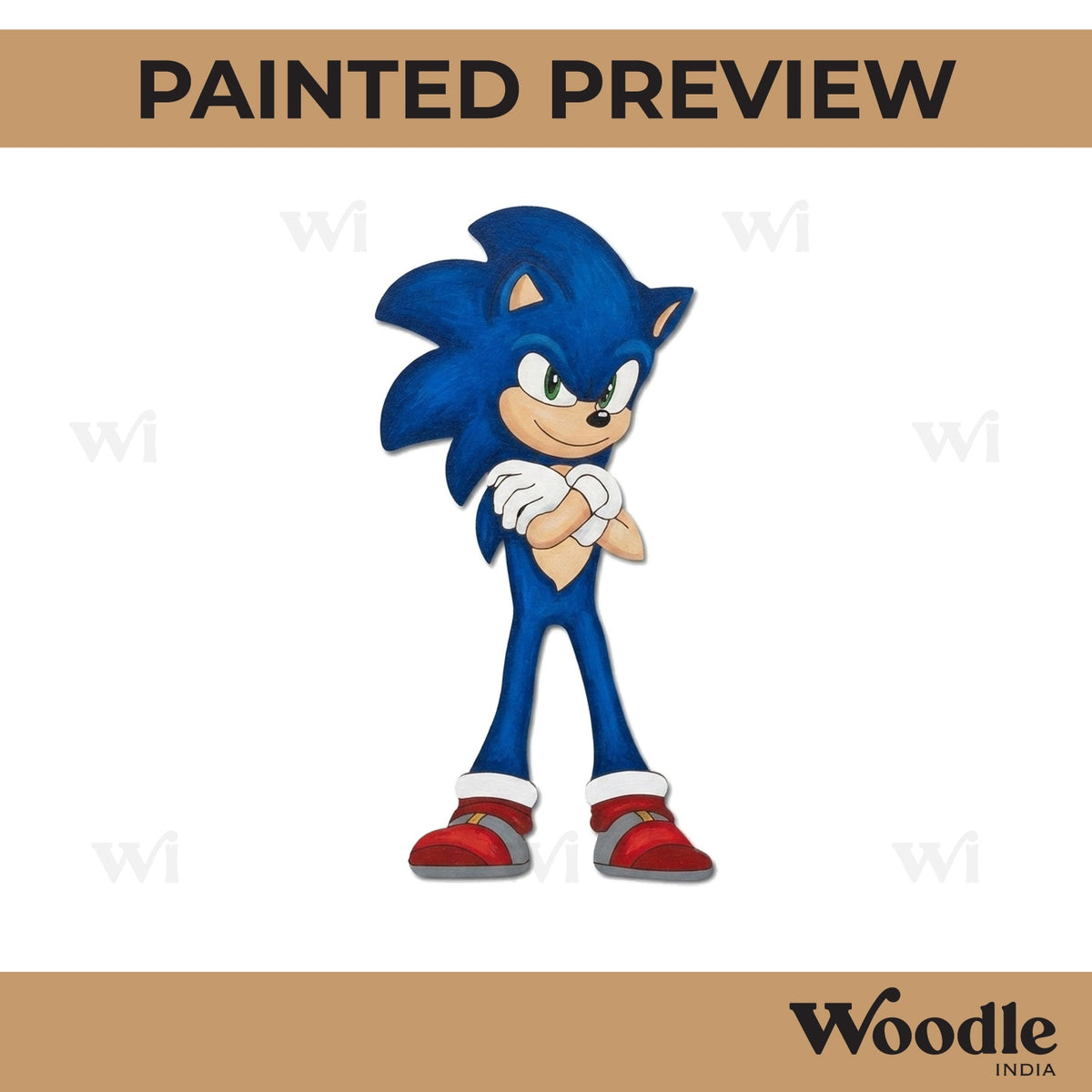 Sonic Pre Marked MDF Design 1