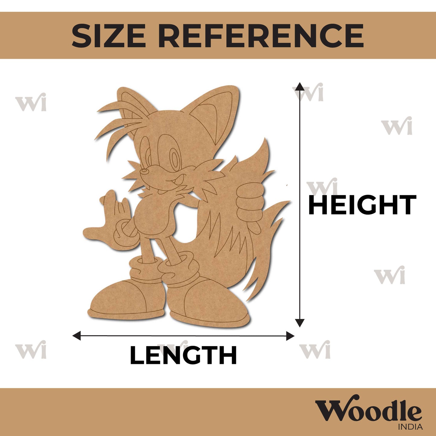Sonic Pre Marked MDF Design 20