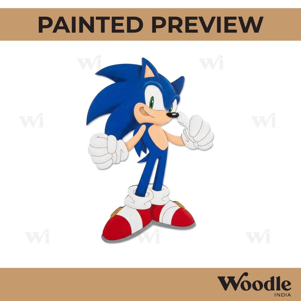 Sonic Pre Marked MDF Design 21
