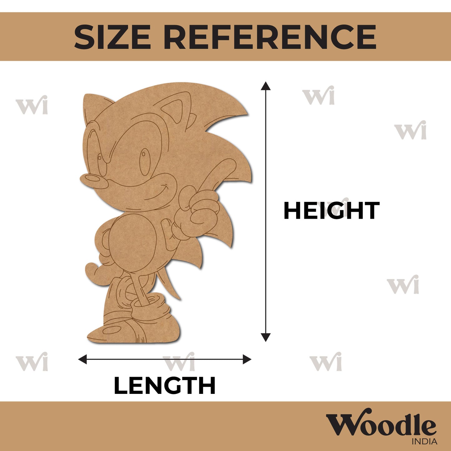 Sonic Pre Marked MDF Design 5