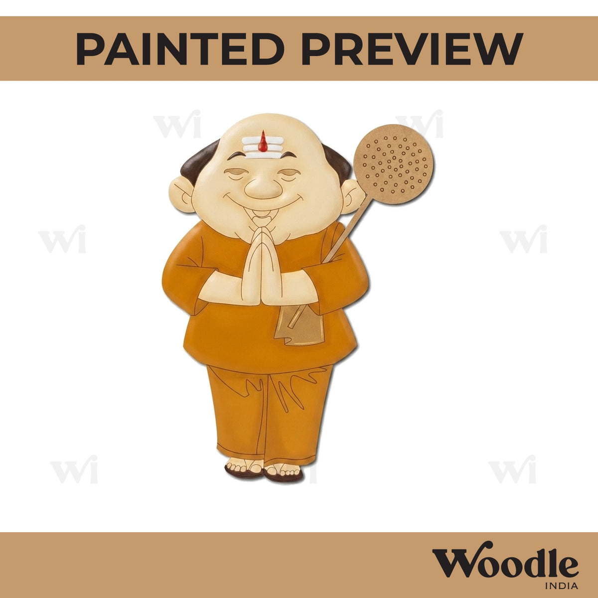 South Indian Chef Pre Marked MDF Design 1