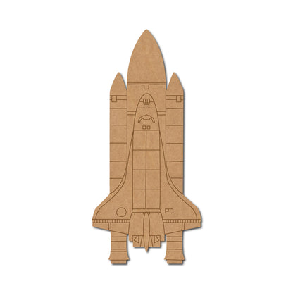 Space Shuttle Pre Marked MDF Design 1