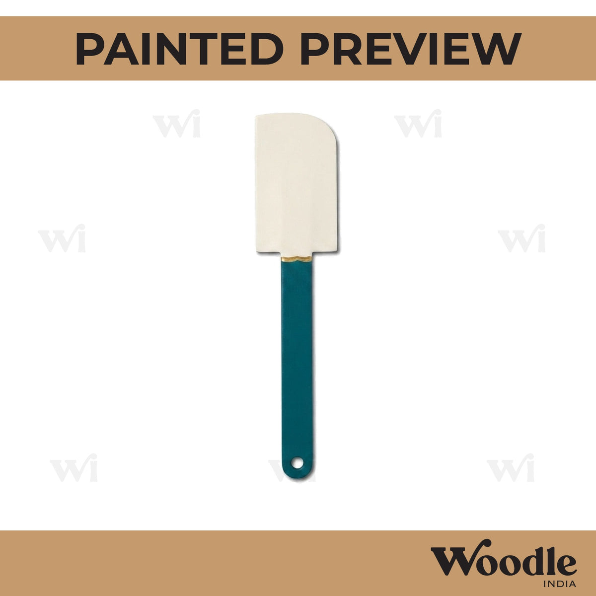 Spatula Cutout MDF Design 1
