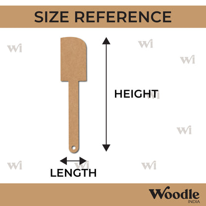 Spatula Cutout MDF Design 1