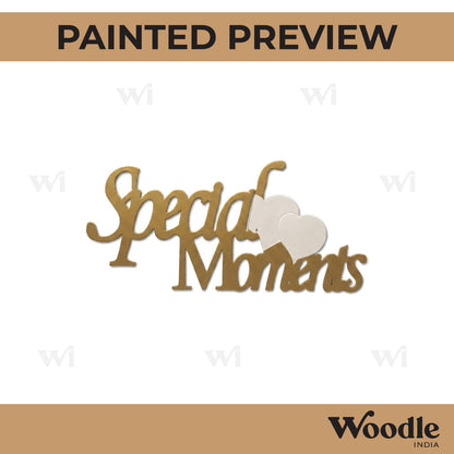 Special Moments Cutout MDF Design 1